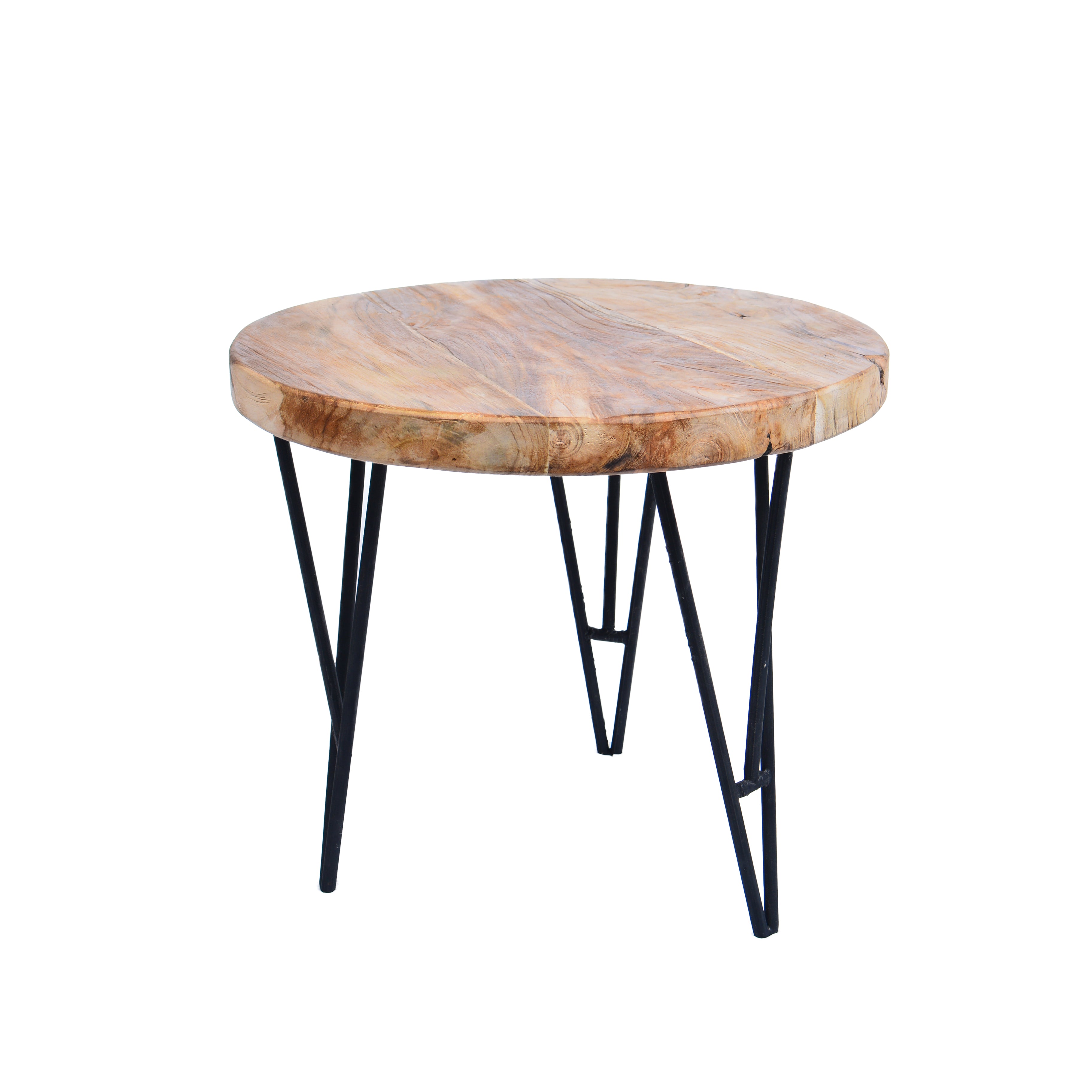 Tafeltje Luca - teak ø 50 h 37 cm