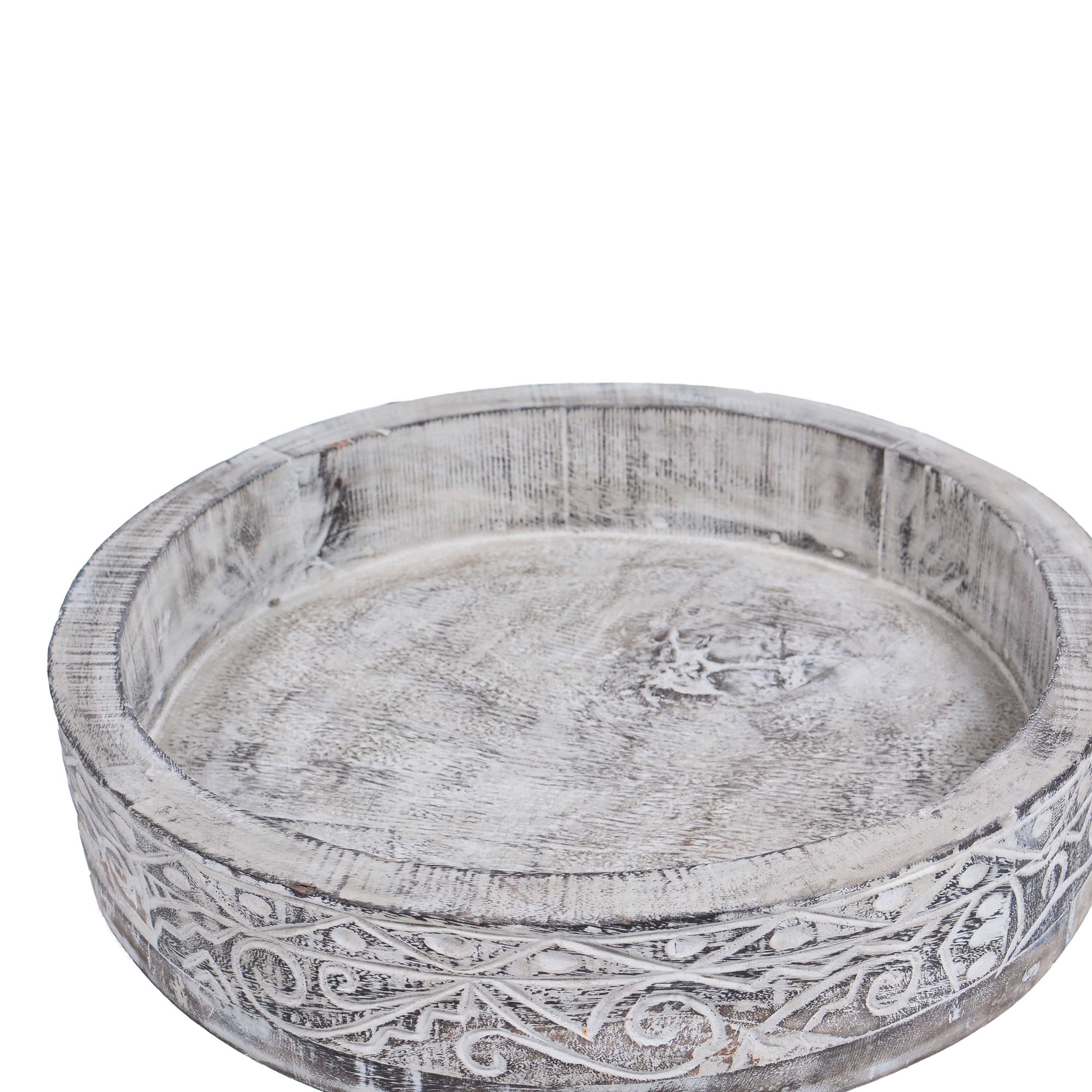 Grote houten schaal Toraja ø 50 cm