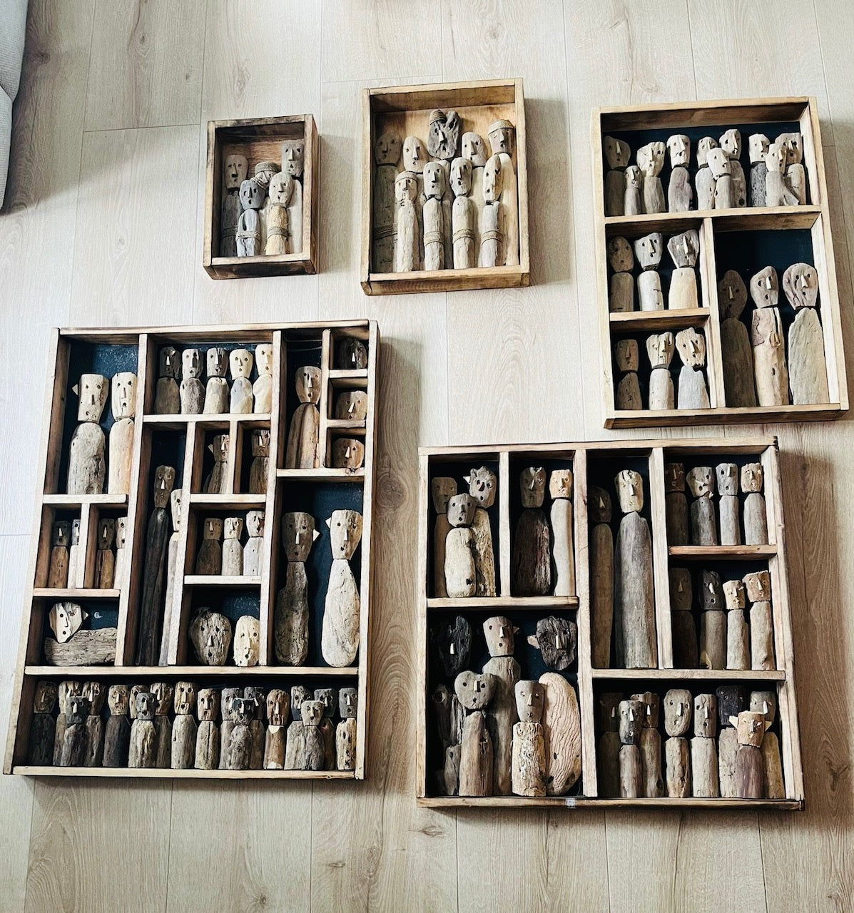 Wanddecoratie “ Family” van 20 x 30 cm