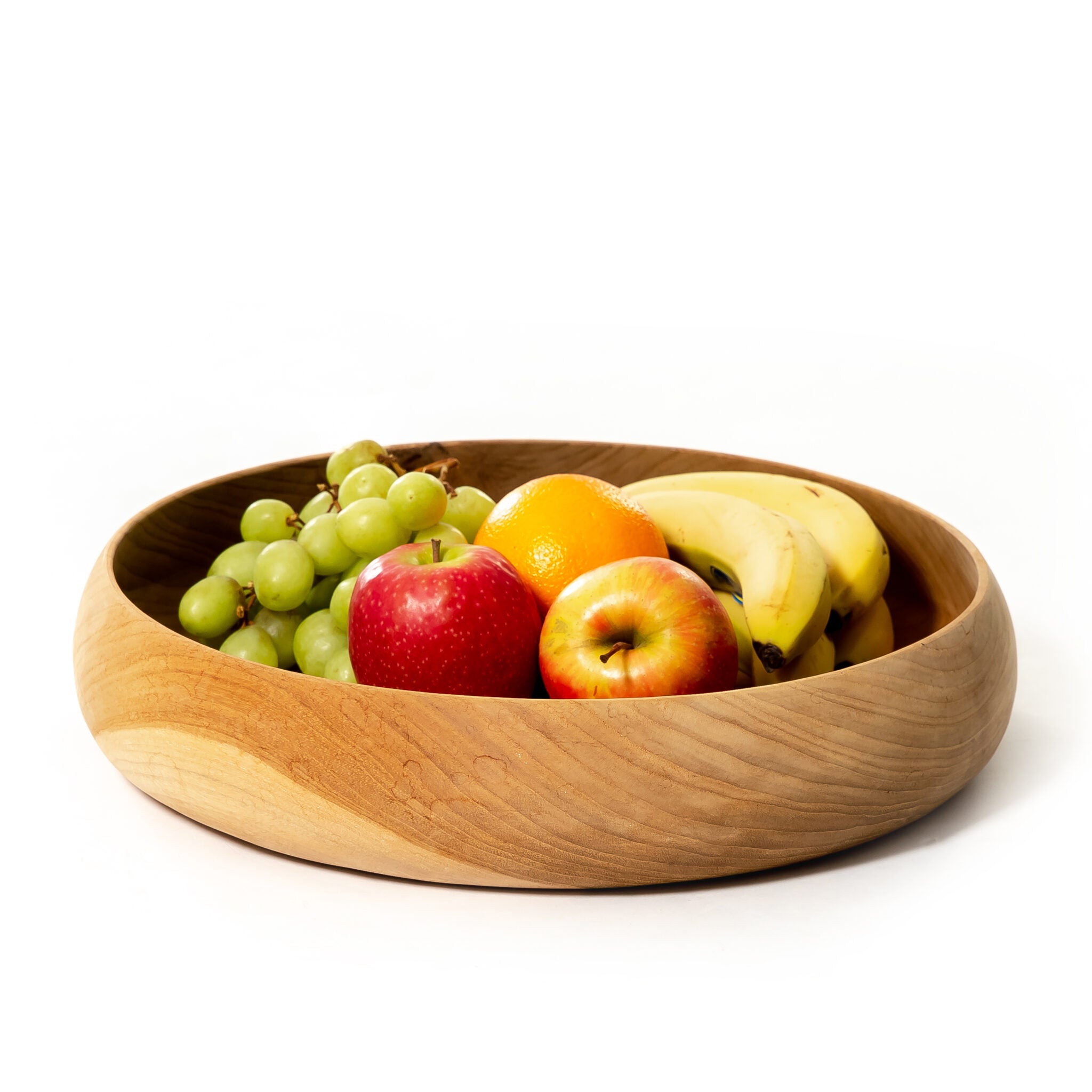 Fruitschaal Rebena teakhout gevuld met vers fruit, ø 40 cm