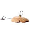 houten hanglamp plafonniere